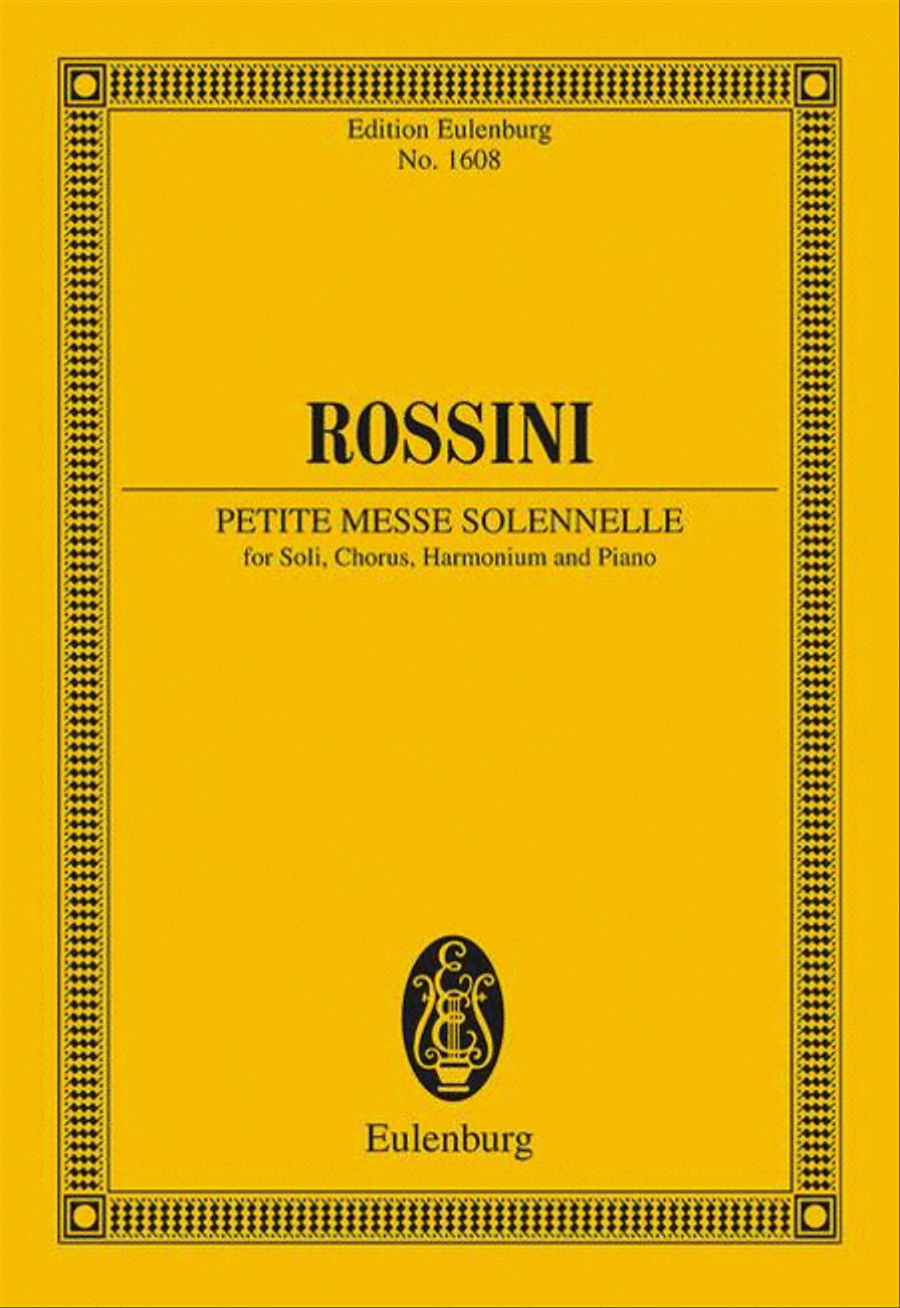 Petite Messe Solennelle Choir scores gallery preview page 1