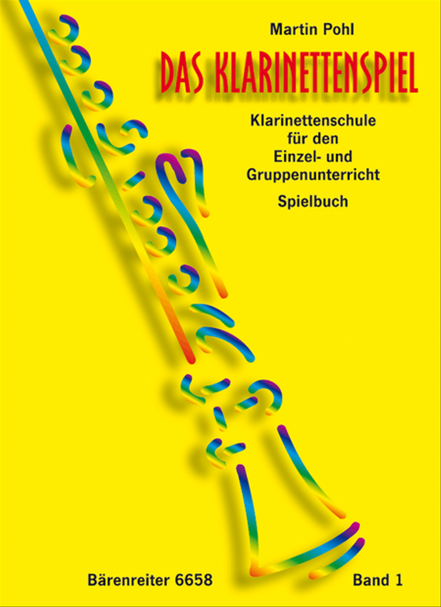 Das Klarinettenspiel. Spielbuch für B- und C-Klarinetten, Band 1 Clarinet scores gallery preview page 1
