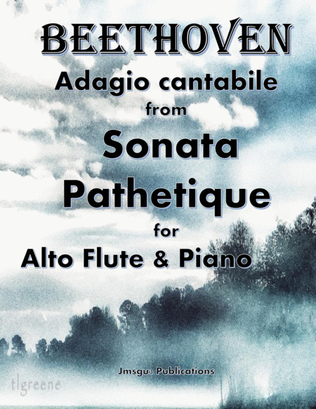 Beethoven: Adagio from Sonata Pathetique for Alto Flute & Piano