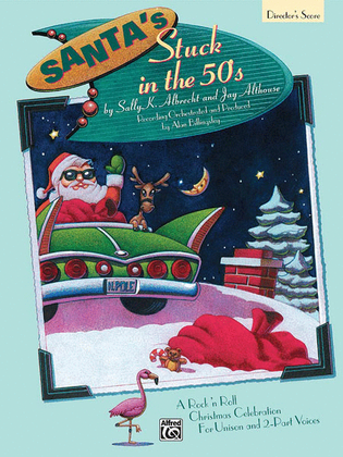 Book cover for Santa's Stuck in the 50's - Director's Score