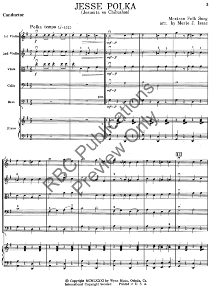 Swedish Rhapsody String Orchestra scores gallery preview page 4