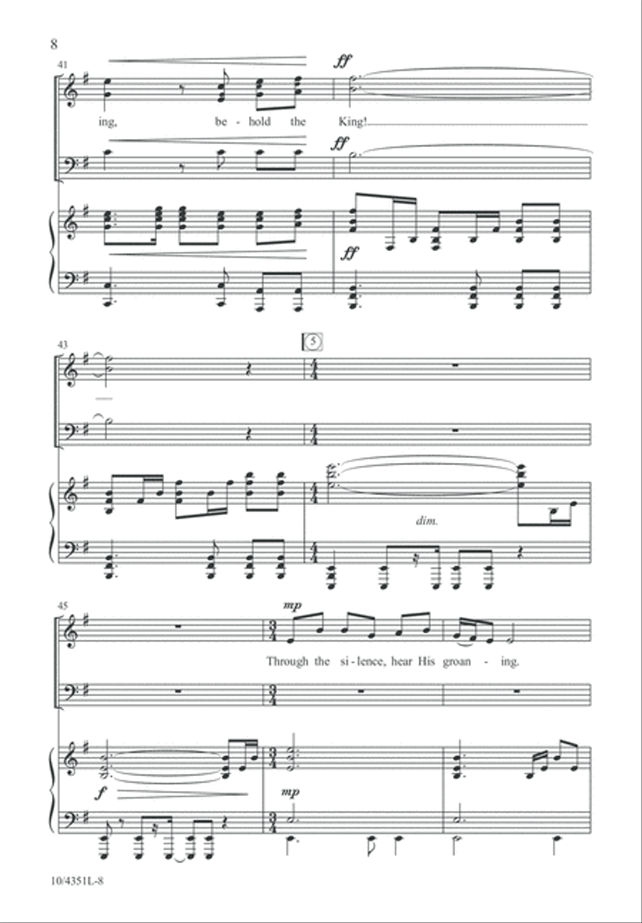 King of Suffering 3-Part scores gallery preview page 8