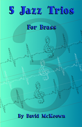 Book cover for 5 Jazz Trios for Brass