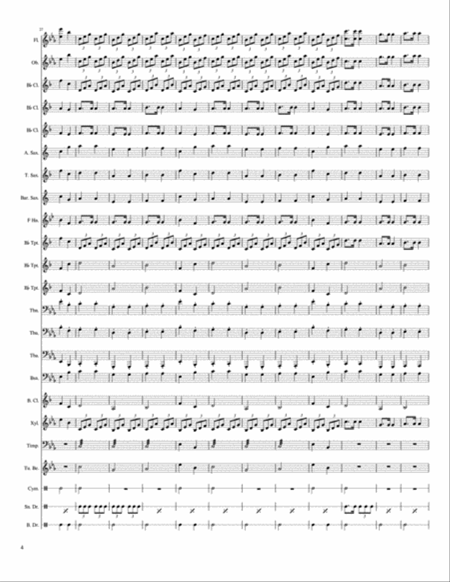 Ember Tree Concert Band scores gallery preview page 4