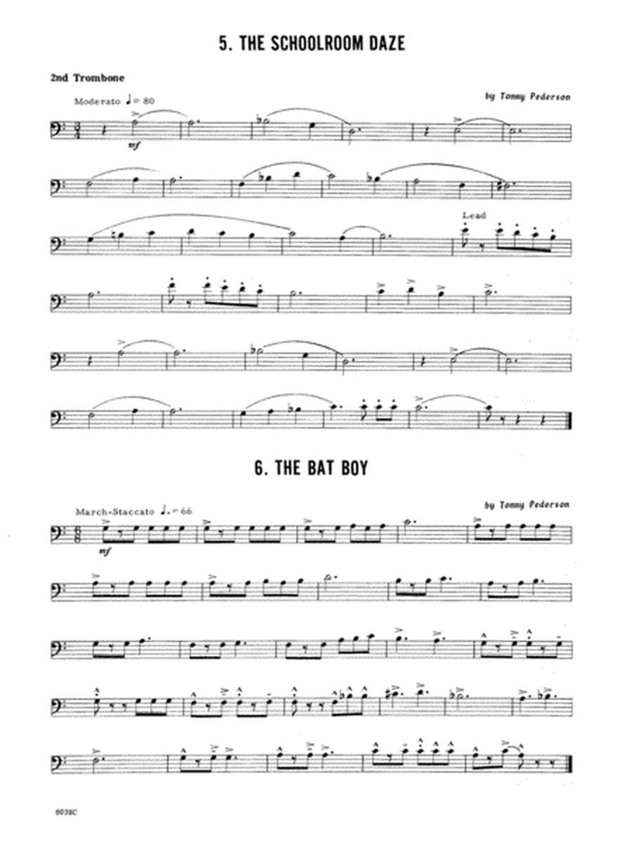 Ten Trios For Trombone - 2nd Trombone