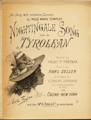 Book cover for Nightingale Song from the Tyrolean