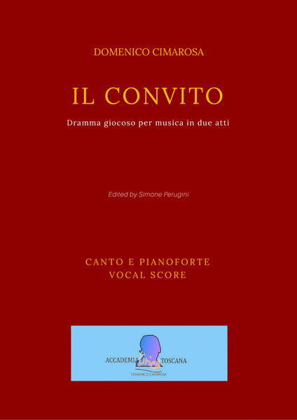 Il Convito [Vocal Score]