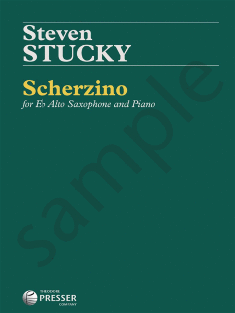 Scherzino Chamber Music scores gallery preview page 2