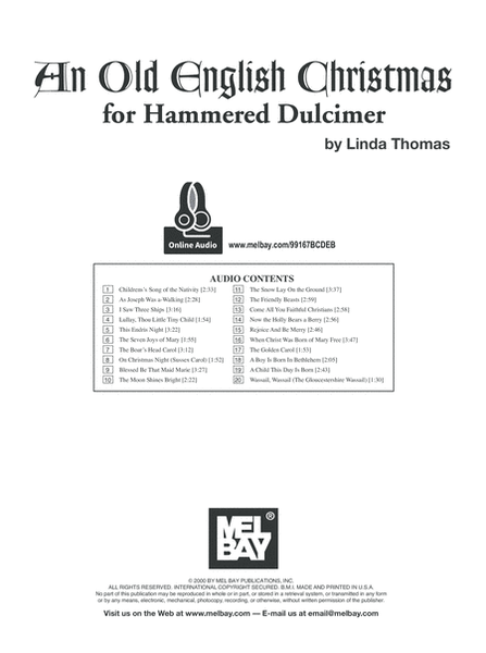 An Old English Christmas for Hammered Dulcimer image number null