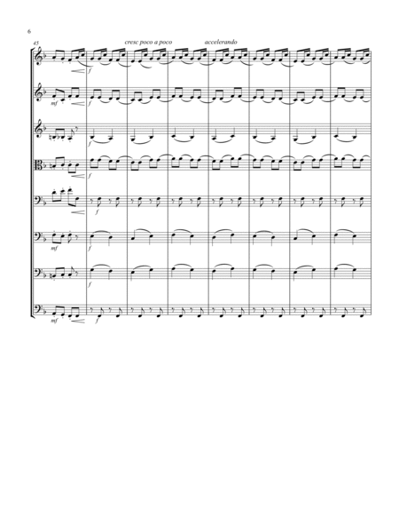 Russian Dance ("Trepak") (from "The Nutcracker Suite") (F) (String Octet - 3 Violins, 1 Viola, 3 Cel
