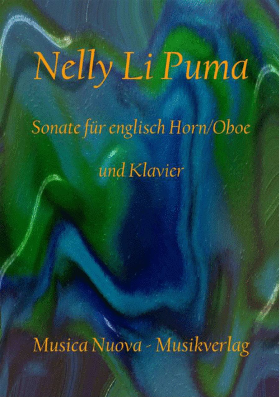 Sonata for english horn/oboe and piano, by Nelly LiPuma Woodwind Duet scores gallery preview page 1
