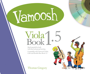 Book cover for Vamoosh Viola Book 1.5