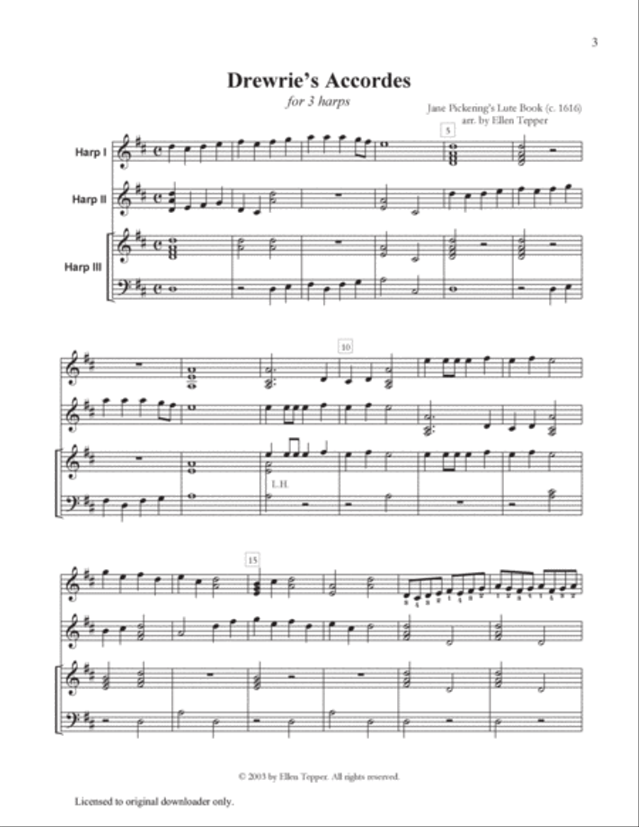 Drewrie's Accordes Small Ensemble scores gallery preview page 4