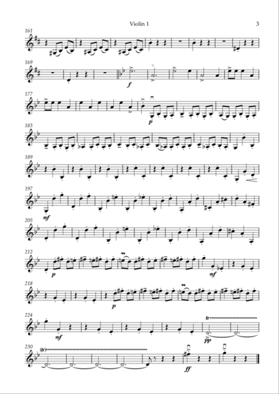 Dance Macabre - String Quartet String Quartet scores gallery preview page 3