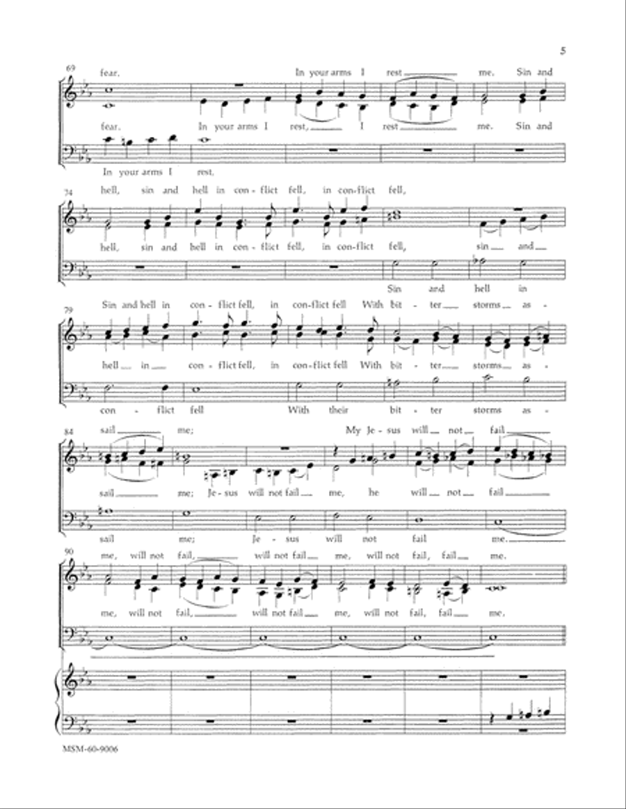 Jesus, Priceless Treasure (Full Score) Choir scores gallery preview page 6