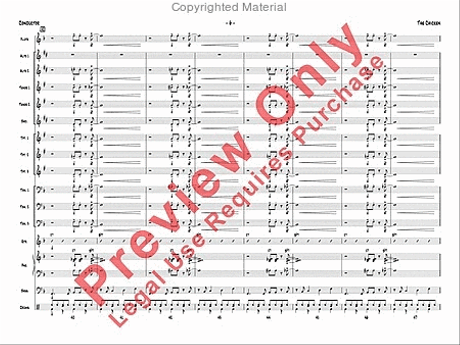 The Chicken Jazz Ensemble scores gallery preview page 9