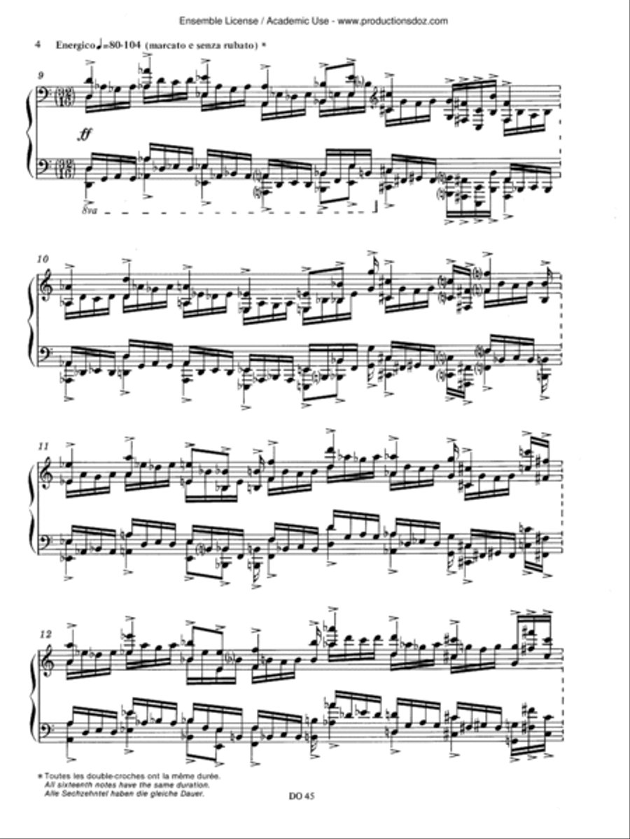 Improvisation Piano Solo scores gallery preview page 4