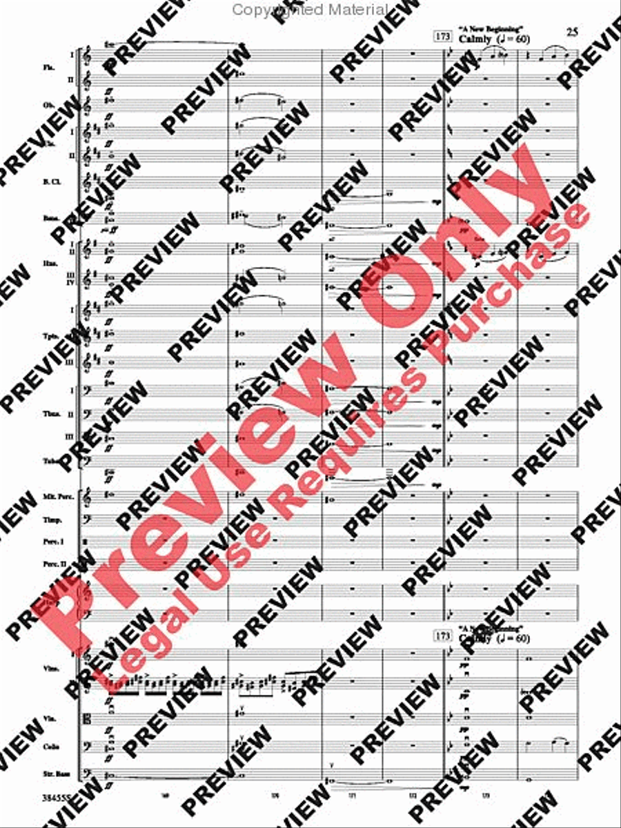 Harry Potter and the Deathly Hallows, Part 2, Suite from Full Orchestra scores gallery preview page 26