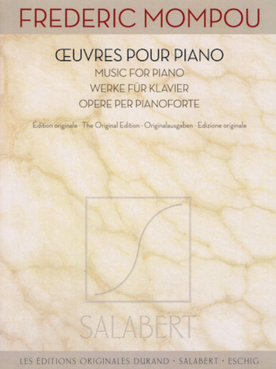 Works for Piano Works for Piano Piano Solo scores gallery preview page 1