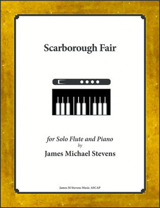 Book cover for Scarborough Fair (Solo Flute & Piano)