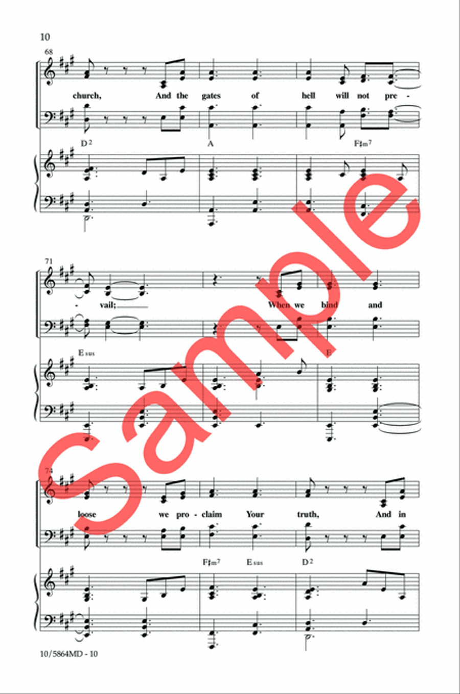 Build Your Church 4-Part scores gallery preview page 10