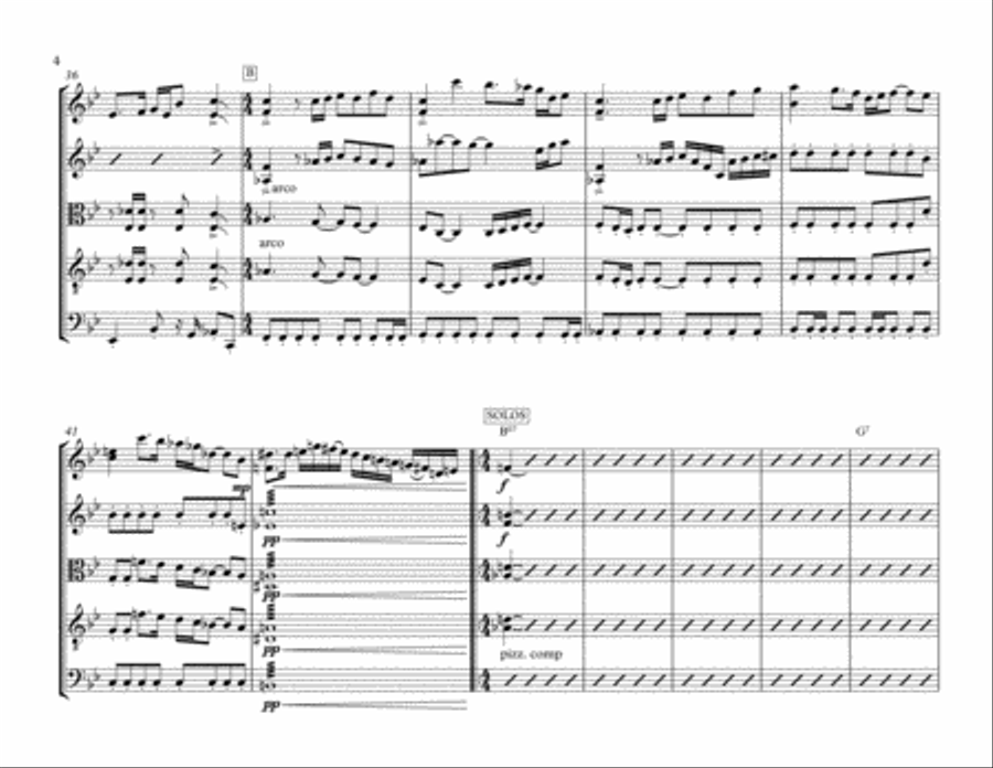 Discret Discret String Quartet scores gallery preview page 4