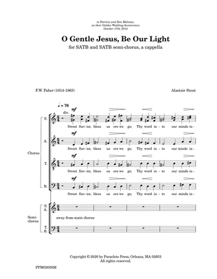 O Gentle Jesus, Be Our Light