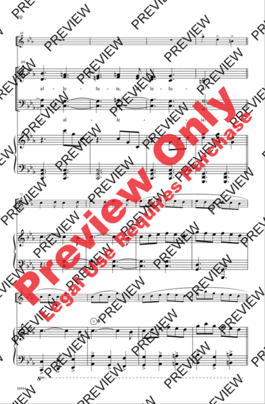 Adam Lay yBounden 4-Part scores gallery preview page 10