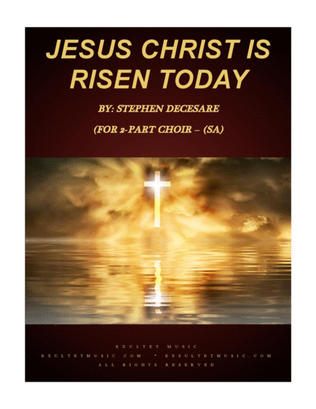 Book cover for Jesus Christ Is Risen Today (for 2-part choir - (SA)