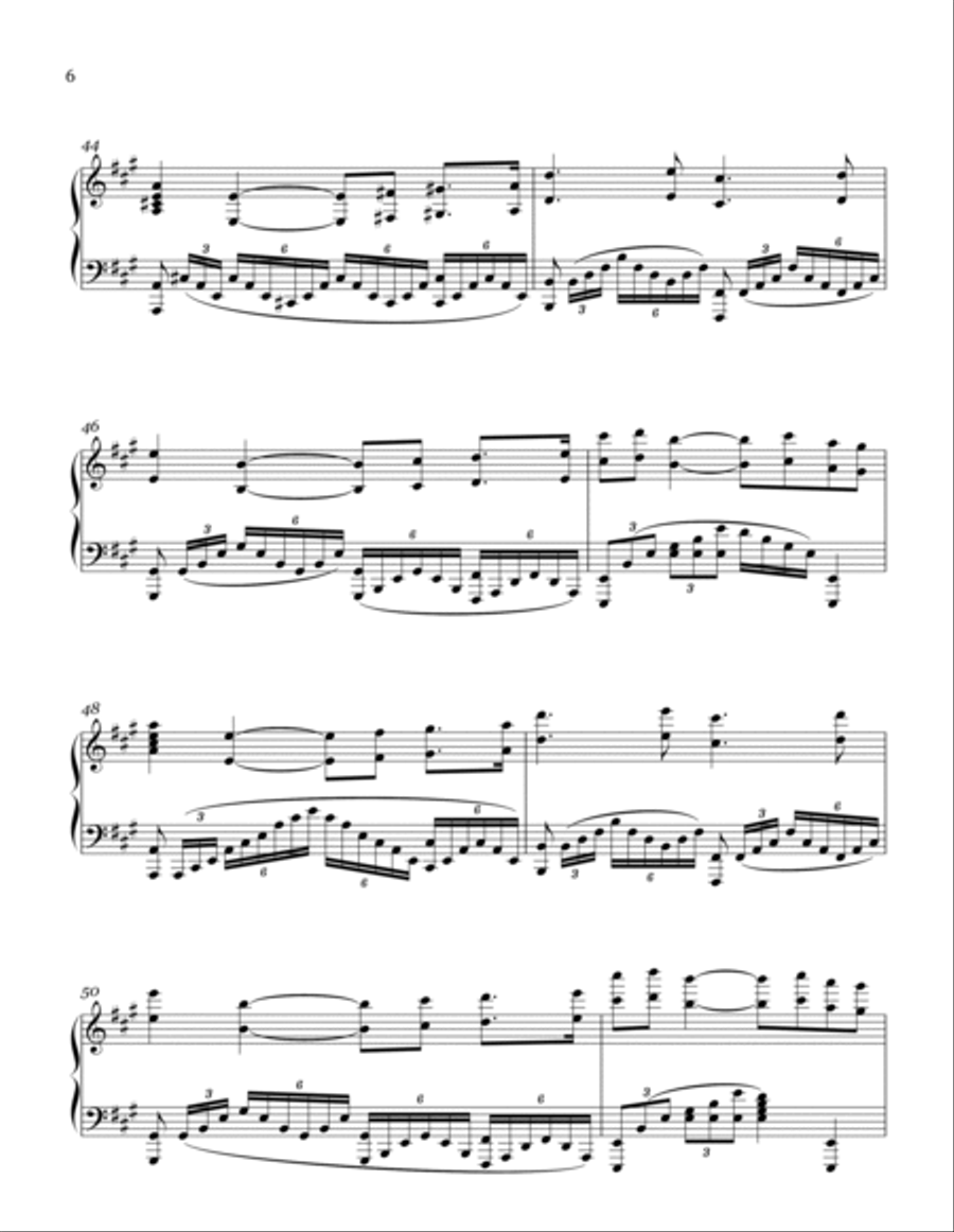 Piano Sonata No 2 (Titanic) Piano Solo scores gallery preview page 6