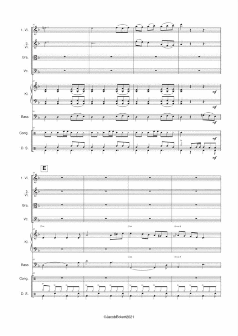Batum Türküsü Batum Türküsü Chamber Music scores gallery preview page 6