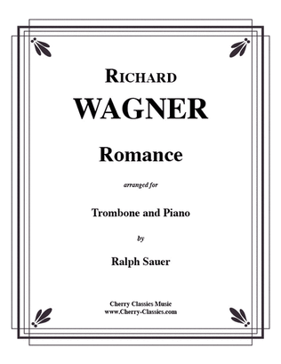 Book cover for Romance for Trombone & Piano