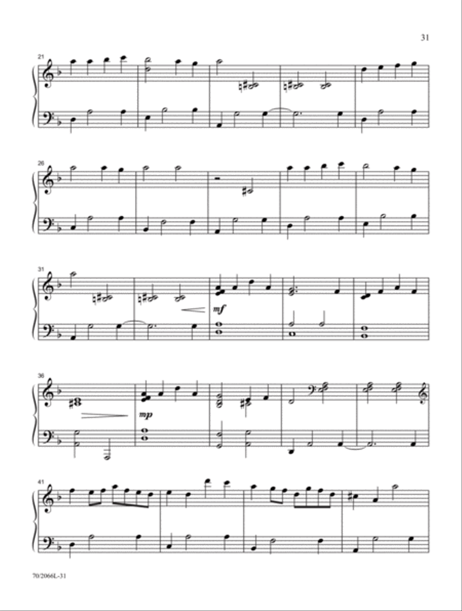 Christmas Improvisations Christmas Improvisations Piano Solo scores gallery preview page 19