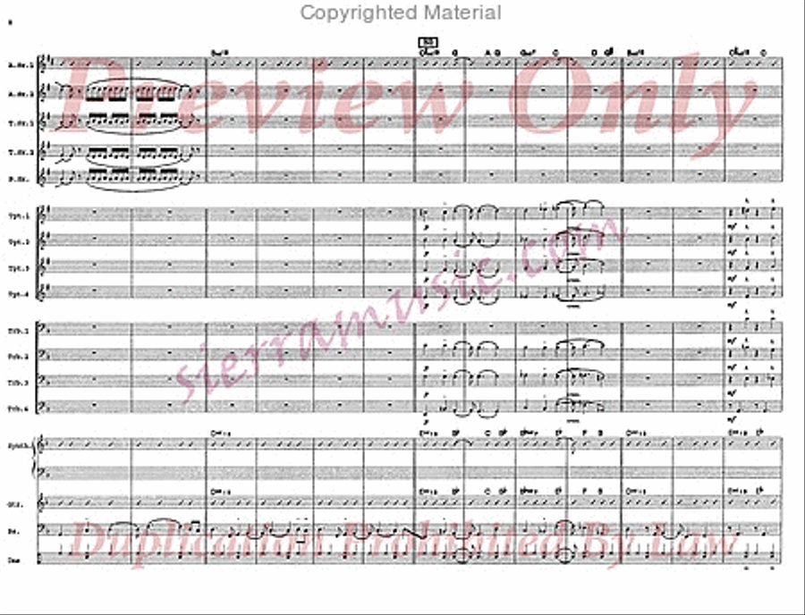Are We There Yet? Big Band scores gallery preview page 9
