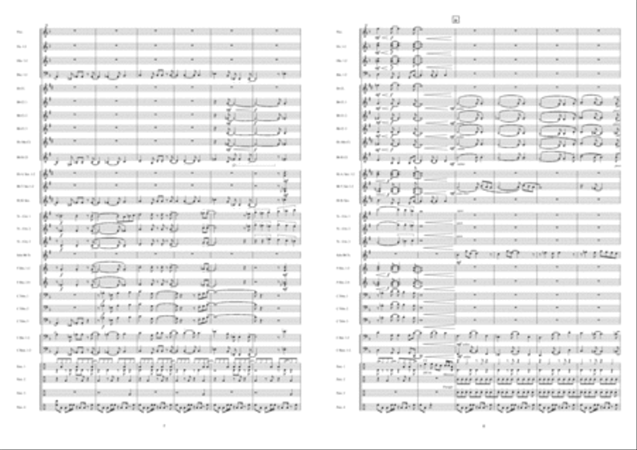 Charanga For Trumpet Concert Band scores gallery preview page 7