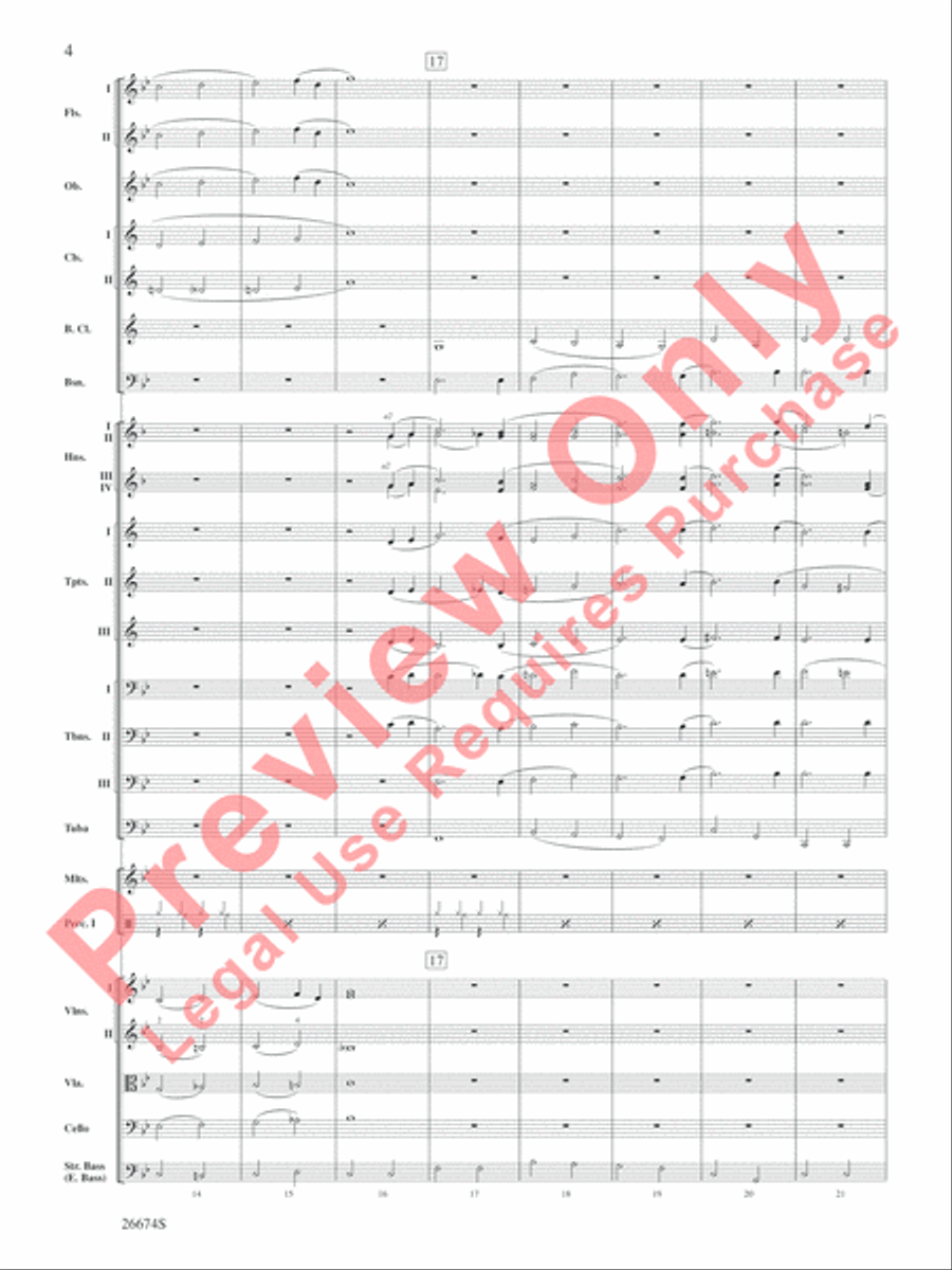 There's Christmas in the Air Full Orchestra scores gallery preview page 5