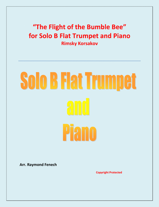 The Flight of the Bumble Bee - Rimsky Korsakov - for Bb Trumpet and Piano