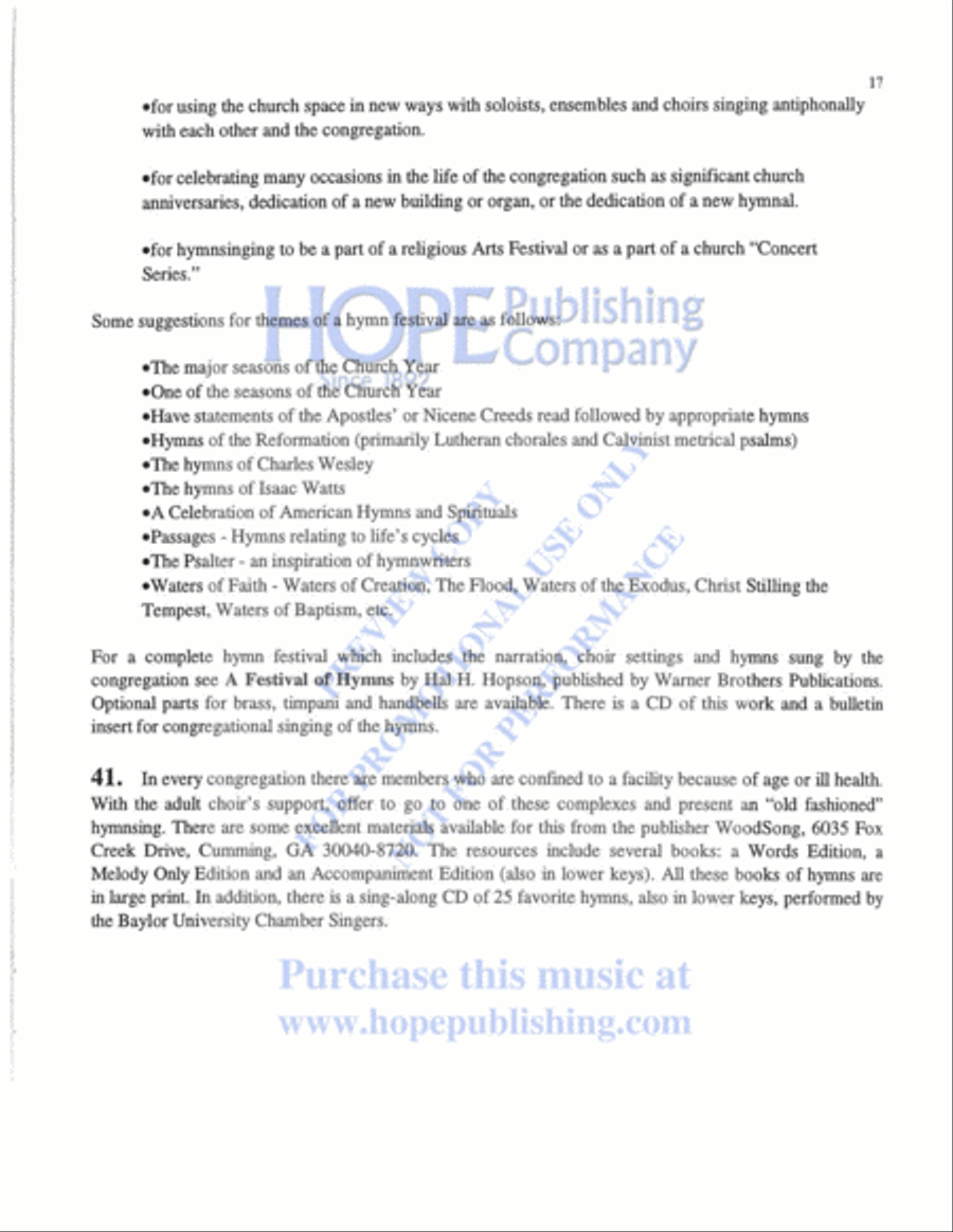 100+ Ways to Improve Hymnsinging Collection / Songbook scores gallery preview page 18