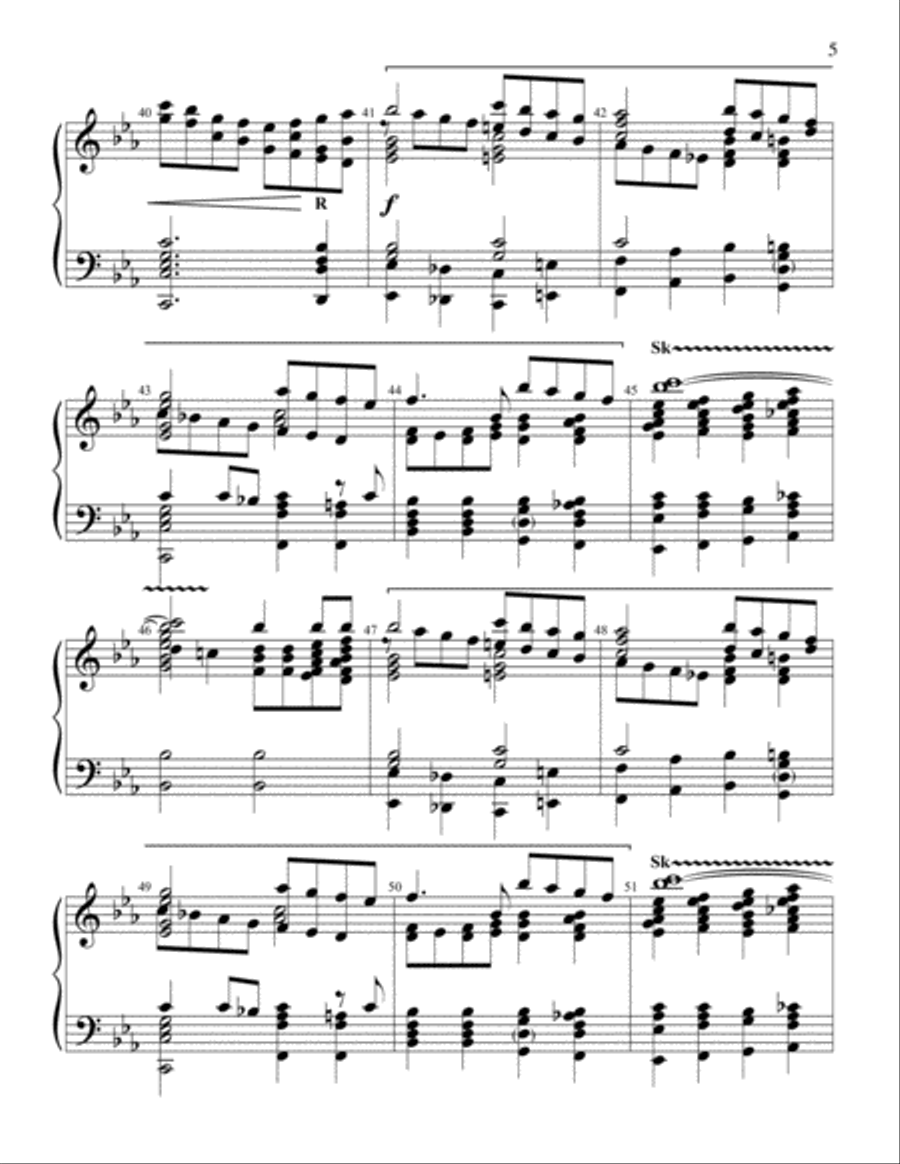 Bells & Chimes for Special Times Handbell Choir scores gallery preview page 14