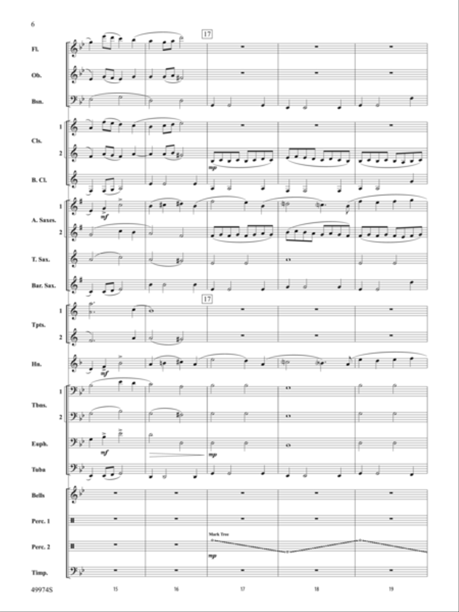 Carry On with Pride: Score Concert Band scores gallery preview page 6