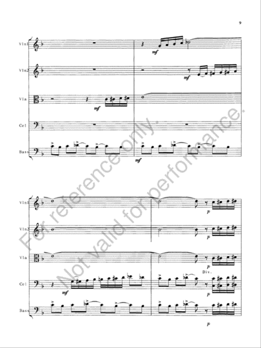 Our Creed Is Our Shield String Orchestra scores gallery preview page 11