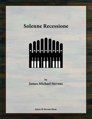 Book cover for Solenne Recessione - Organ Solo