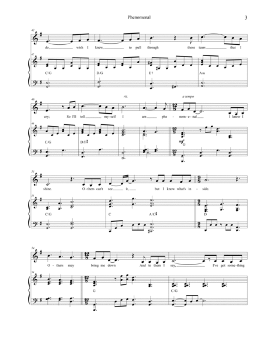 Phenomenal Phenomenal Voice scores gallery preview page 3