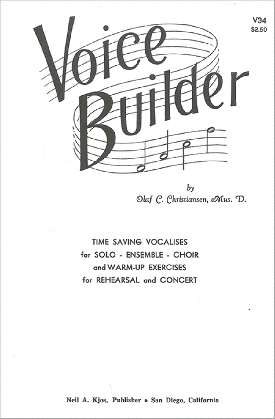 Voice Builder Choir scores gallery preview page 1