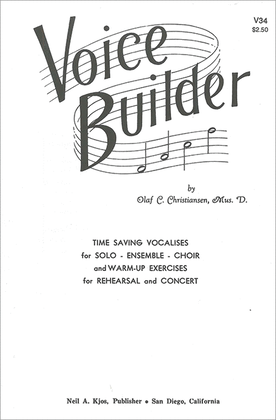 Book cover for Voice Builder