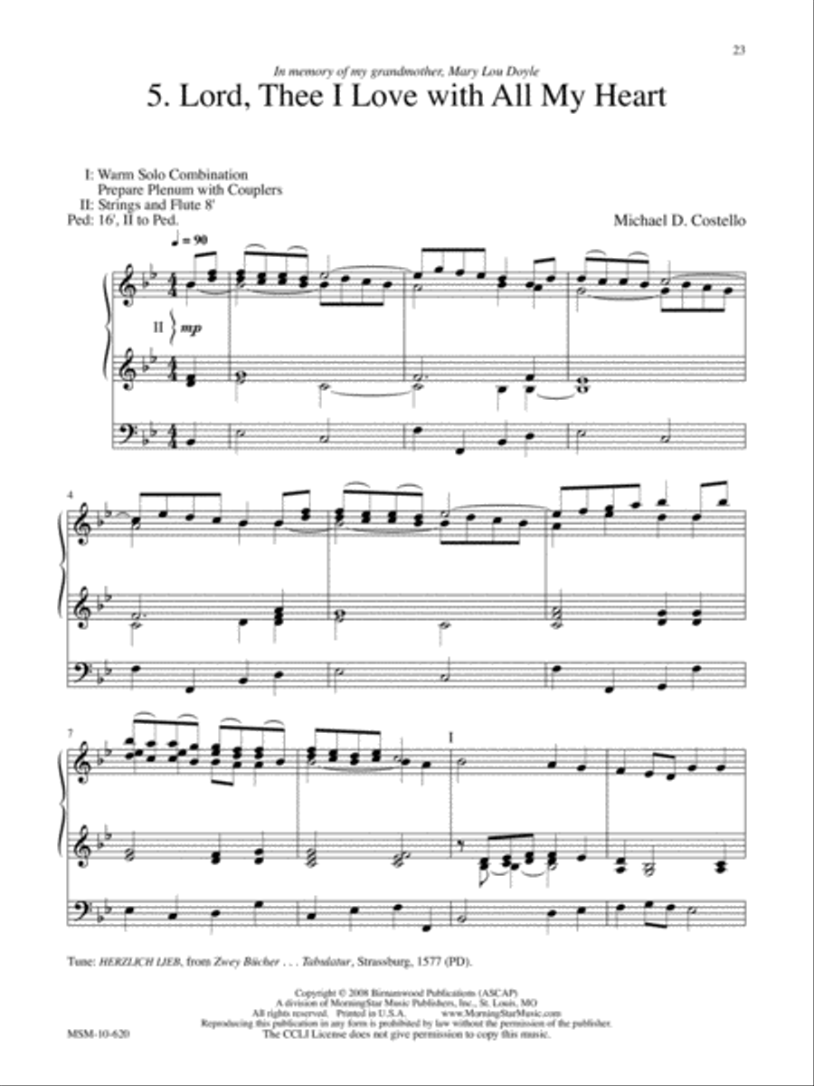 God Will Guide You Organ scores gallery preview page 7