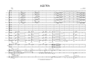 Book cover for Jingle Bells - Swing - Big Band - Female Vocal key of Eb