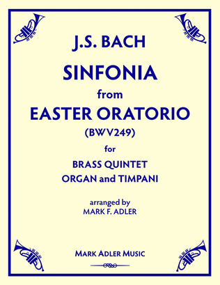 SINFONIA from EASTER ORATORIO (BWV249)