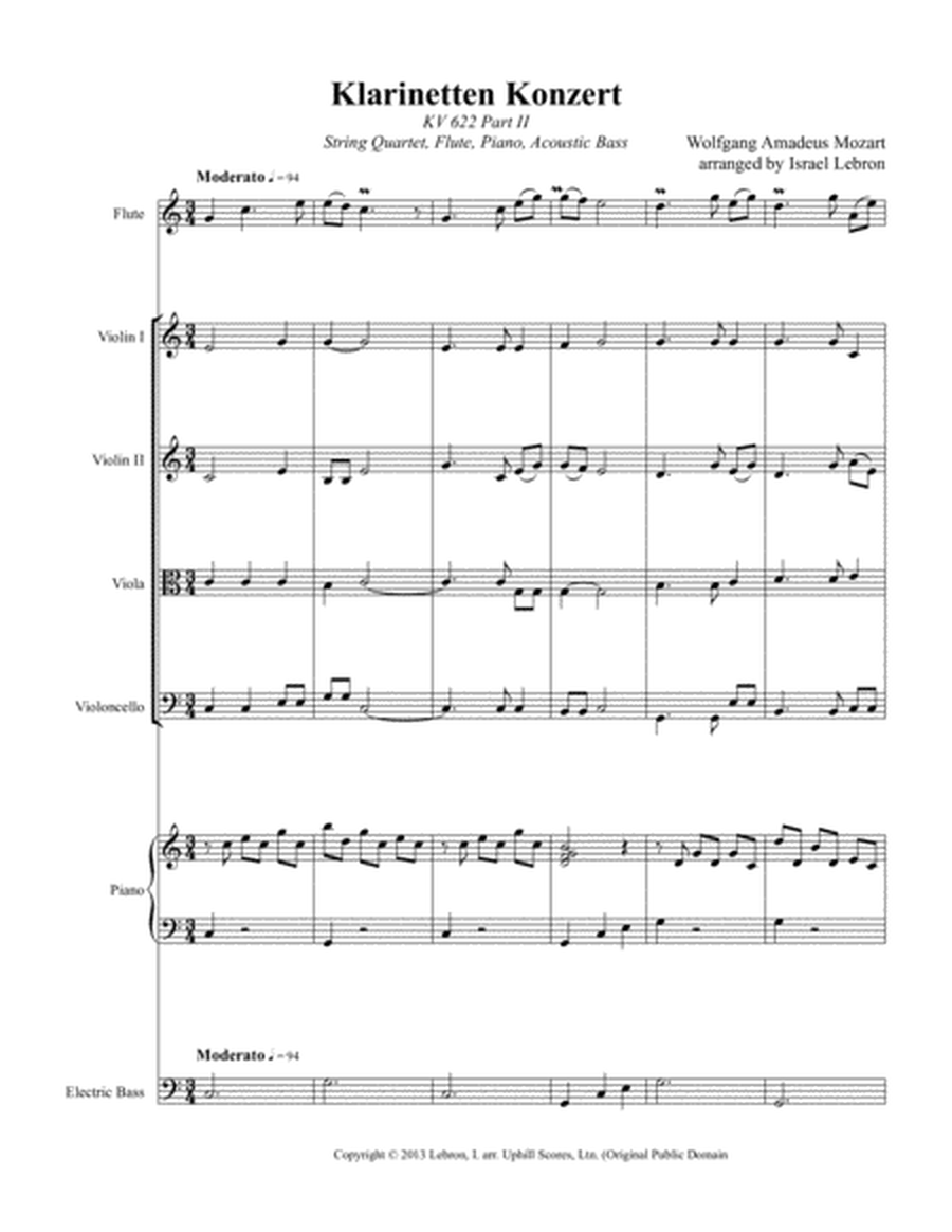 Klarinetten Konzert image number null