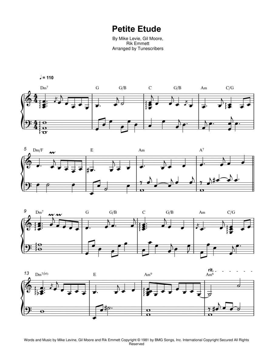 Petite Etude Petite Etude Piano Method scores gallery preview page 1